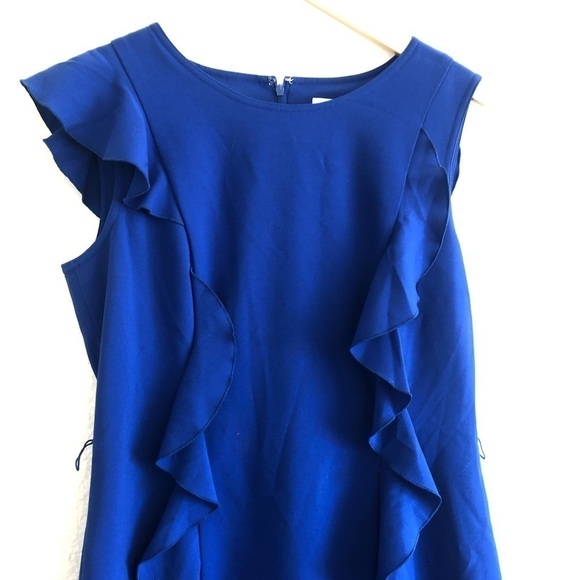 Calvin Klein Blue Sheath Dress - Picture 3 of 8